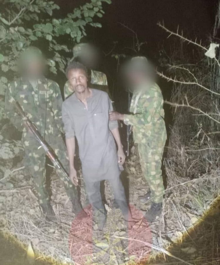 Nigerian Army have successfully rescued a kidnapped victim
